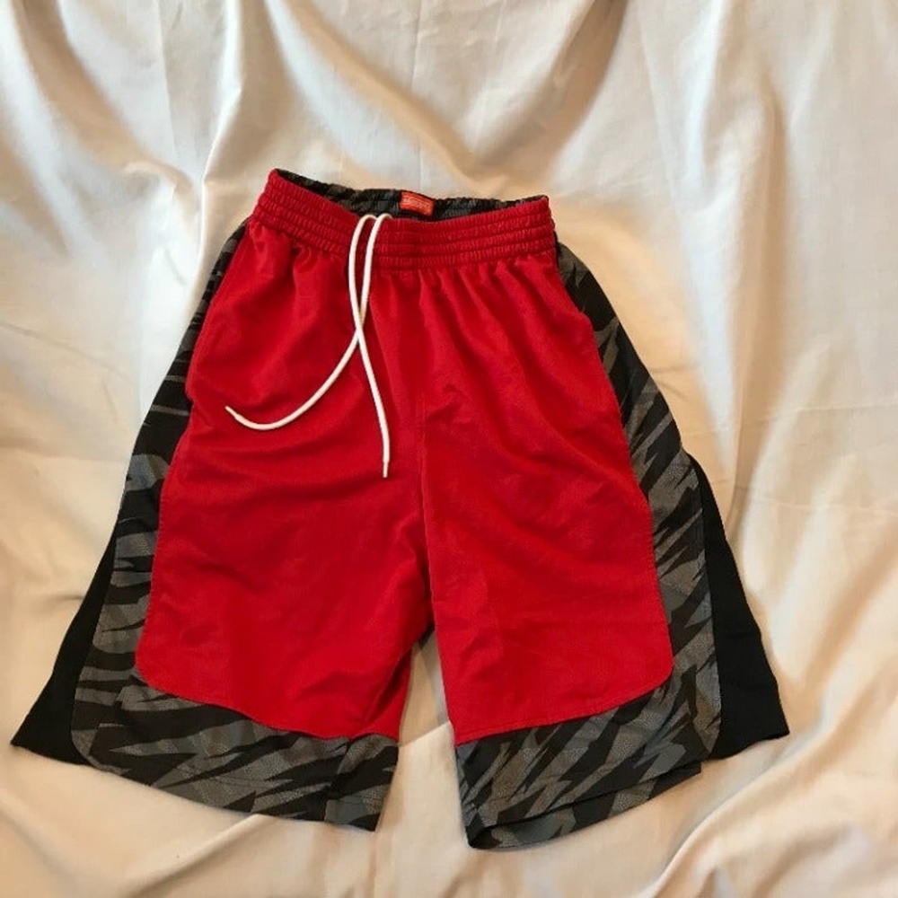 Adidas Red Basketball Shorts Mens M